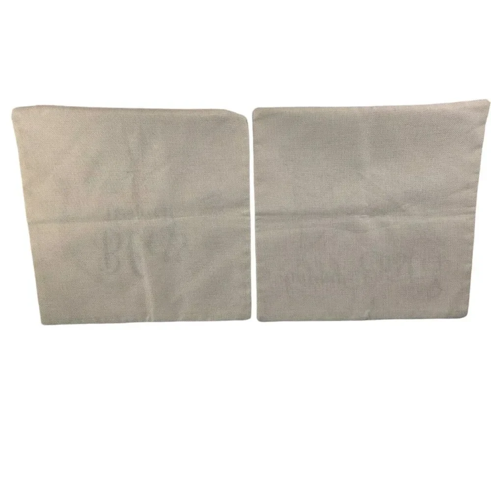 Set of 2 Easter Holiday Gnome Eggs 15 3/4 x 15 3/4‎ Sqaure Pillow Cases